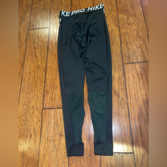 Nike Pro gray Leggings pants woman’s size small EUC - Picture 4 of 7